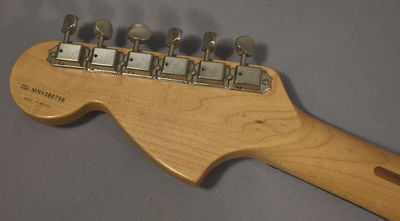 Deluxe Double Fat Strat HH headstock back