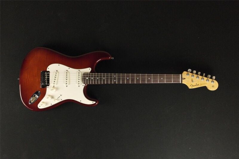 Flame Maple Top American Custom Stratocaster 