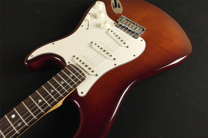 Flame Maple Top American Custom Stratocaster body