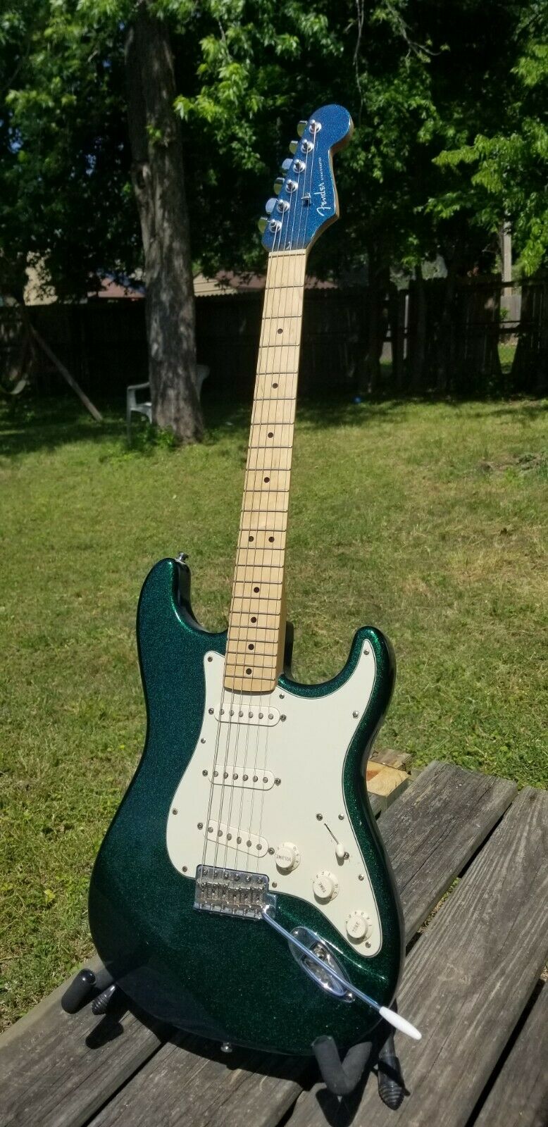 Limited Edition Flip Flop Green Blue Standard Stratocaster 
