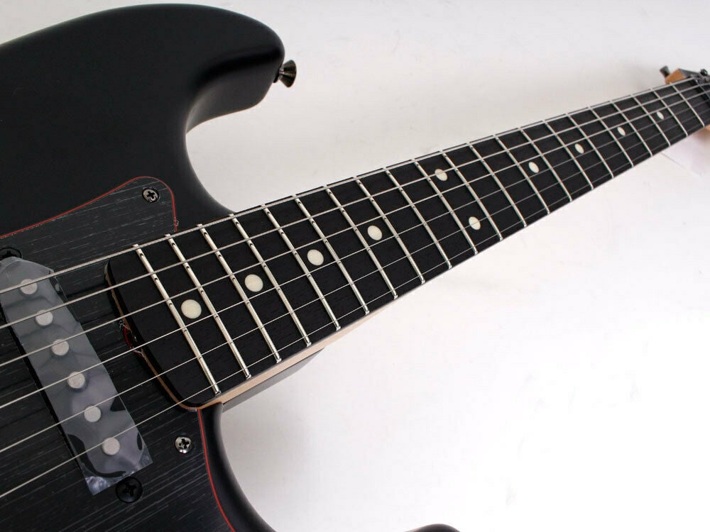 Limited Noir Stratocaster fretboard