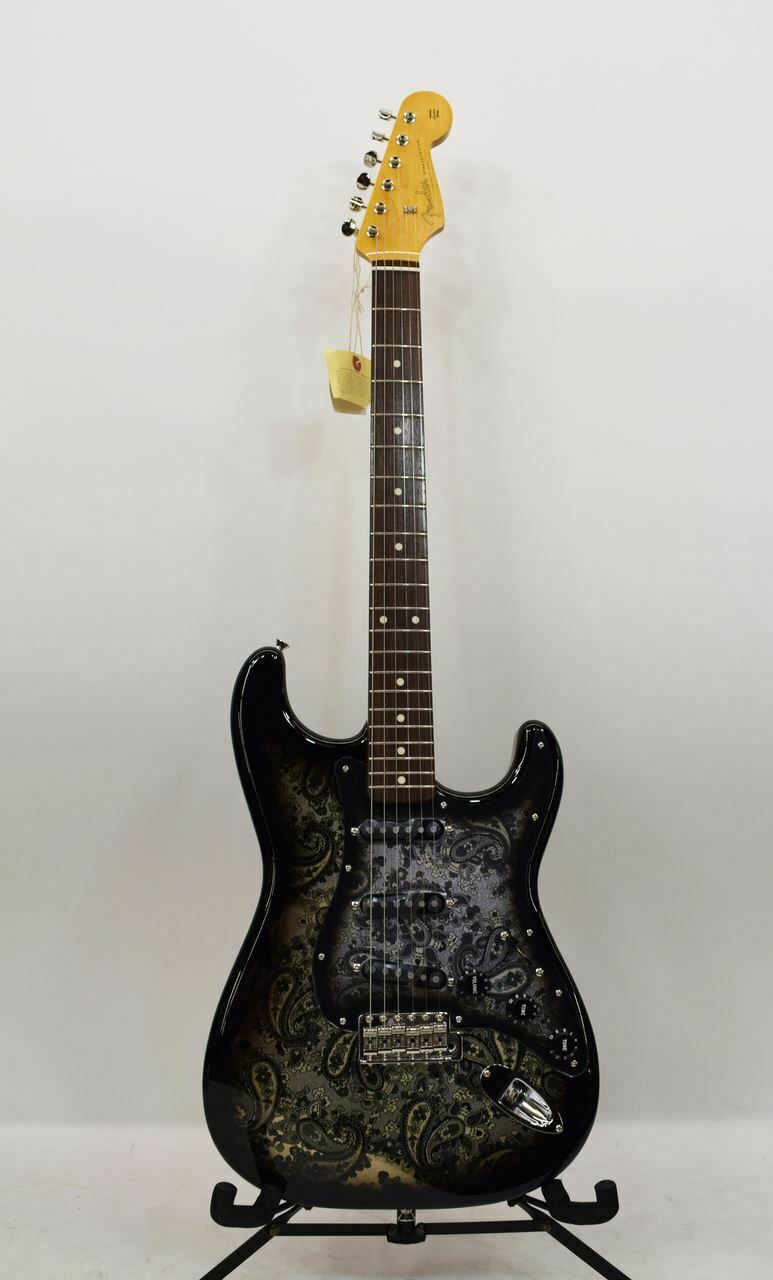 Black Paisley Stratocaster front