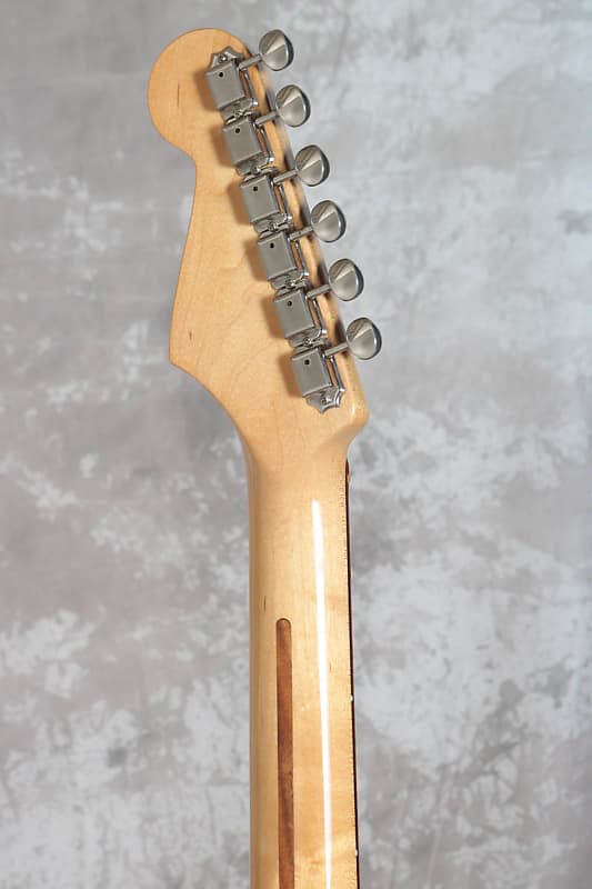 FSR Blue Deluxe Vintage Player 62 stratocaster Headstock Back