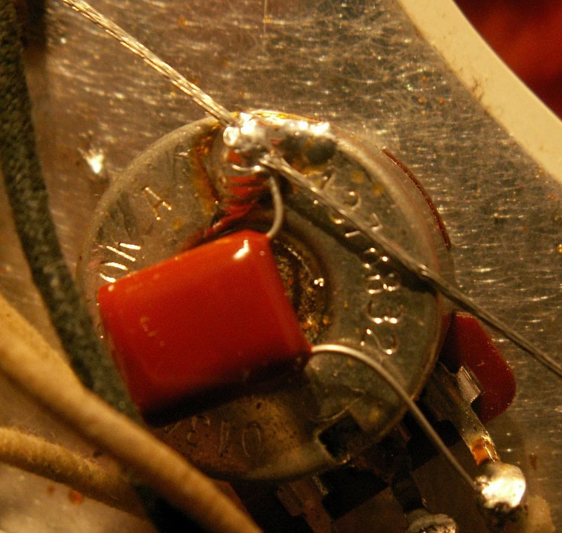 '62 Vintage Stratocaster Capacitor