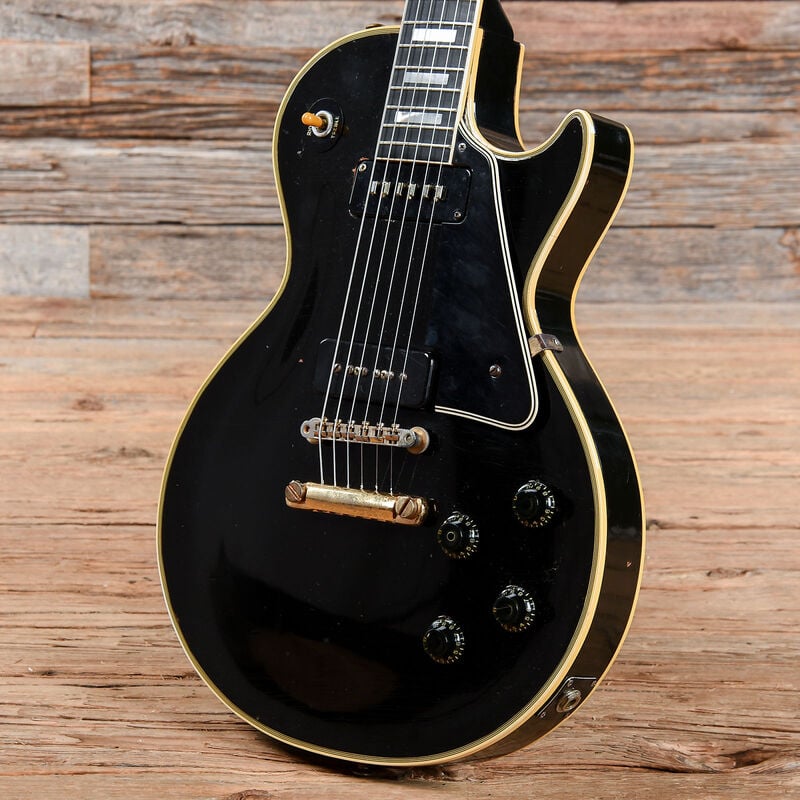 Black Beauty body with the P-90 and the Alnico Pickup