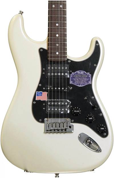 American Deluxe Stratocaster HSH Body front