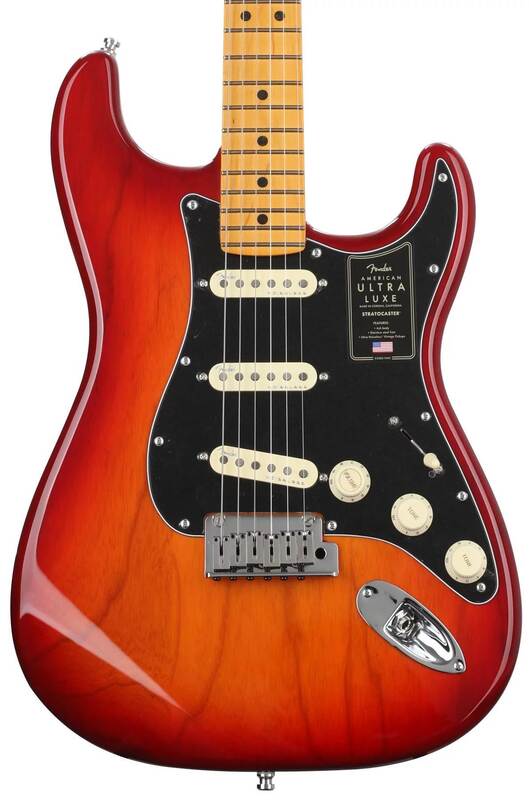American Ultra Luxe Stratocaster Body front