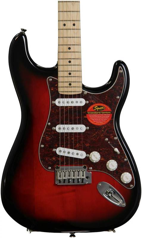 2012 Squier Standard Stratocaster Antique Burst