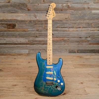 Blue Flower Paisley Stratocaster for Export 