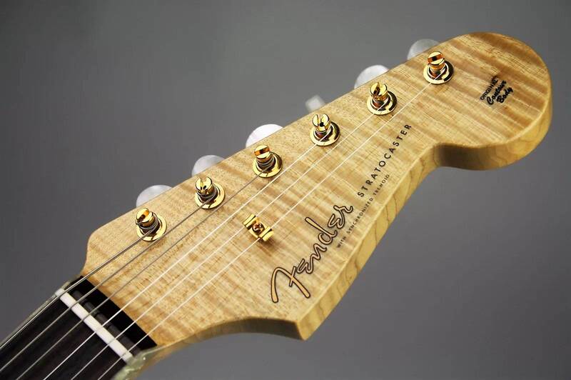 30th Anniversary Stratocaster Headstock Front