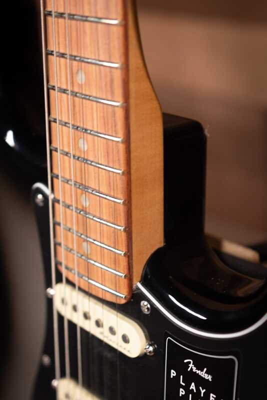Player Plus Stratocaster HSS fretboard
