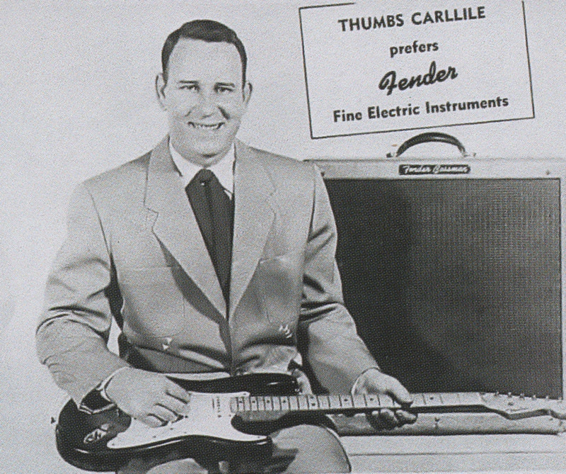 Thumbs Carllile prefers Fender