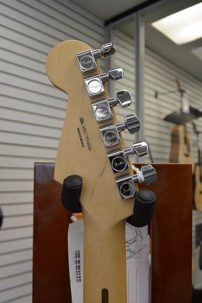 Player Stratocaster headstock back