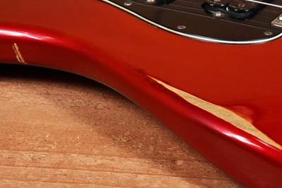 Road Worn Player Stratocaster HSS detail