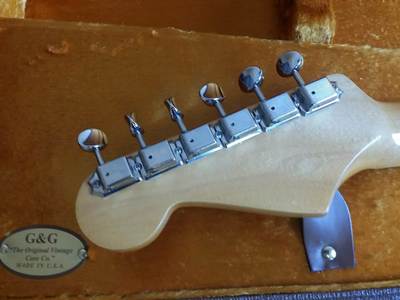 '62 AVRI Stratocaster Headstock Back