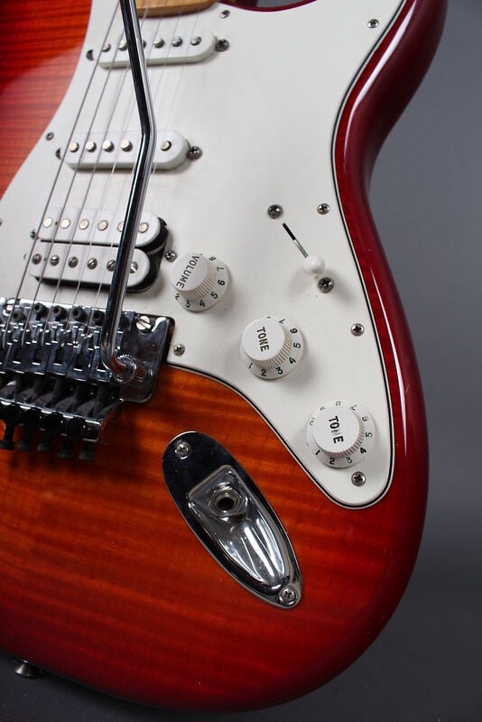 Standard Stratocaster Plus Top with Locking Tremolo knobs