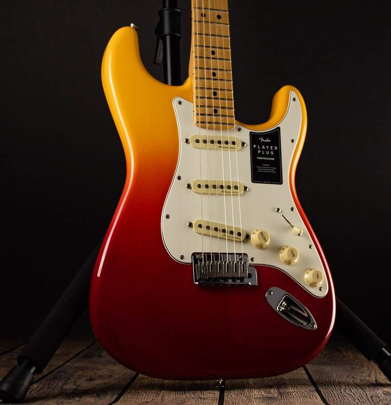Player Plus Stratocaster body side