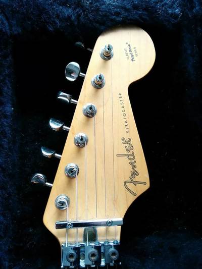 Floyd Rose Classic stratocaster Headstock front