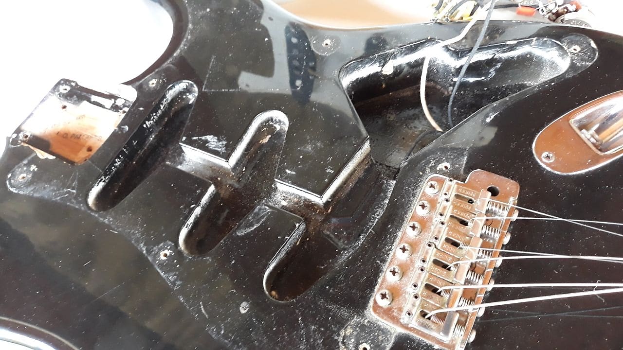 '57 Vintage Stratocaster Routing