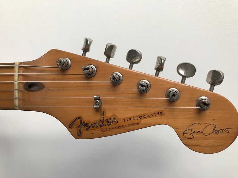 Eric Clapton Stratocaster headstck front