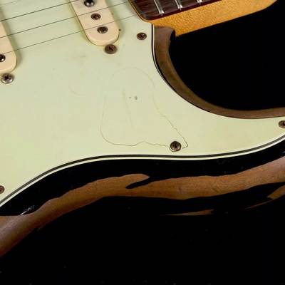 Rory Gallagher stratocaster Detail
