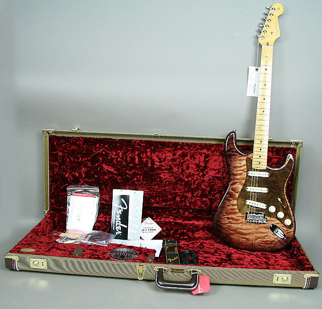 Limited Edition Fender Select Stratocaster Inlaid Pickguard with case