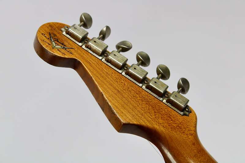 1964 Stratocaster Relic Headstock Back