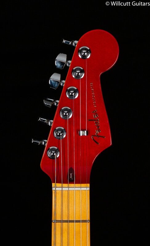 American Ultra Luxe Stratocaster Headstock front