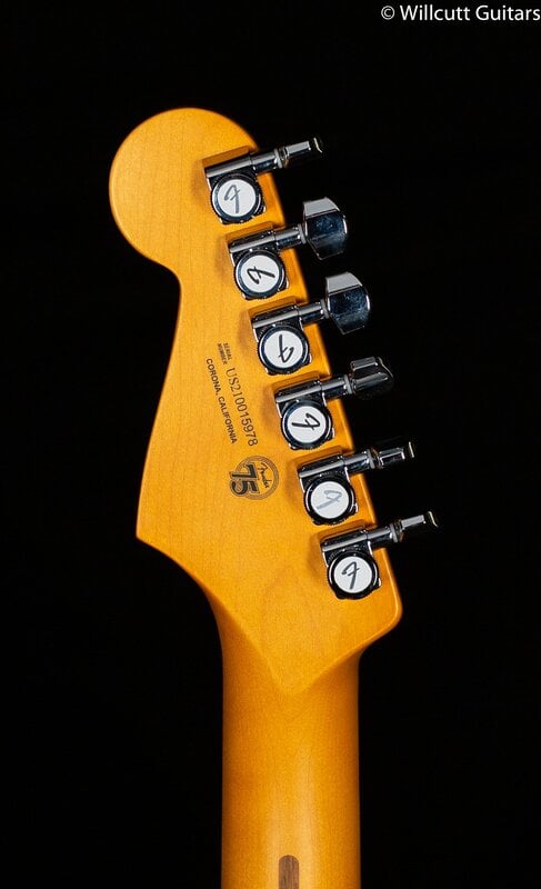 American Ultra Luxe Stratocaster Headstock Back
