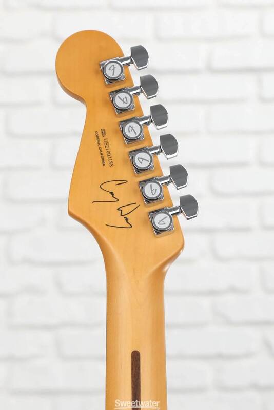 Cory Wong stratocaster Headstock Back