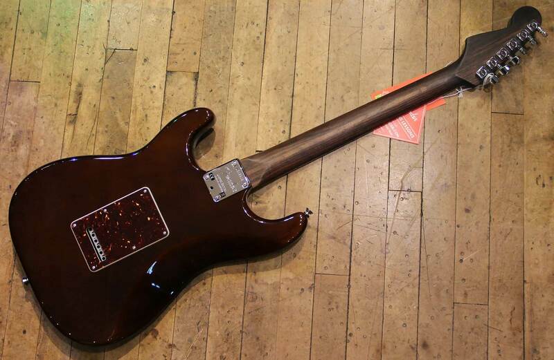 Rarities Flame Maple Top Stratocaster Back