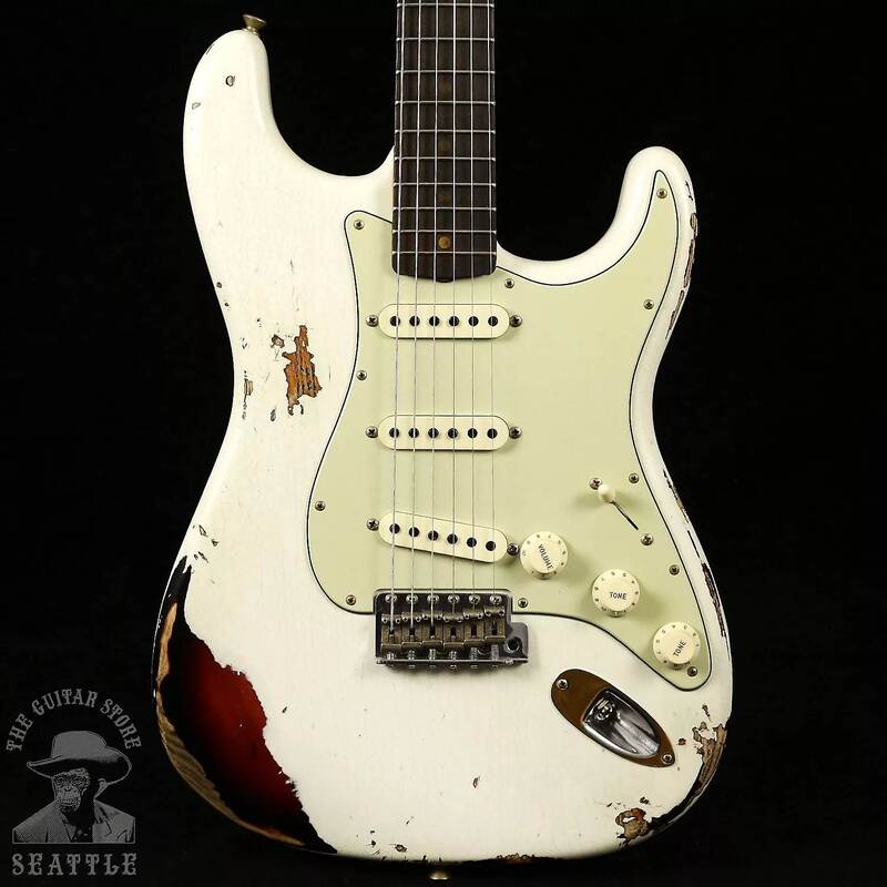 62 heavy relic stratocaster Body front
