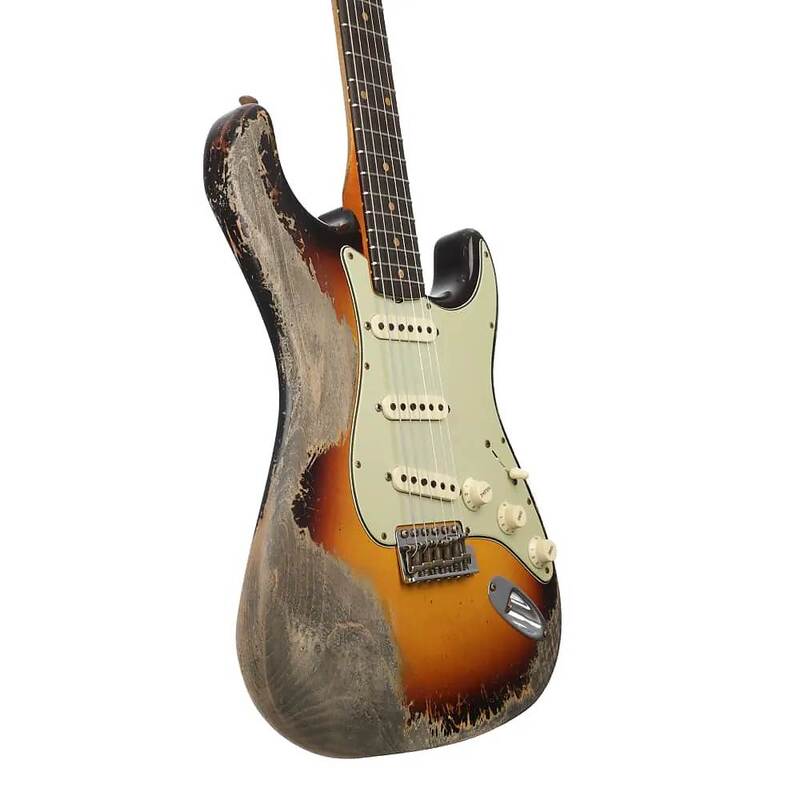 1960 Dual-Mag II stratocaster Body Side
