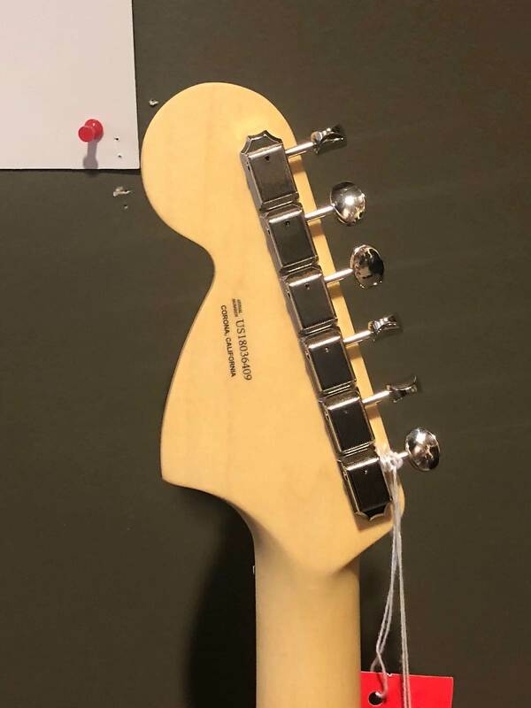 American Performer Stratocaster Headstock Back