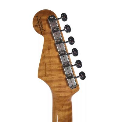 Artisan Rose Myrtle Stratocaster headstock back