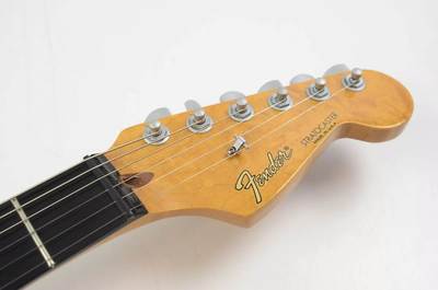 35th Anniversary stratocaster Headstock front