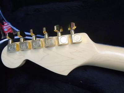 1993 special edition Stratocaster headstock back
