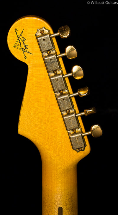 60th Anniversary Stratocaster Headstock Back