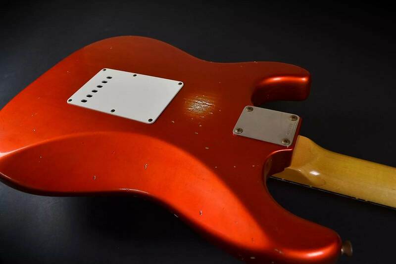 1963 Custom Stratocaster Relic belly cut
