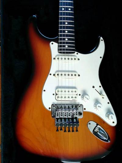 Floyd Rose Classic stratocaster Body front