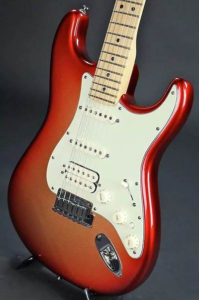 American Deluxe Stratocaster HSS Body front