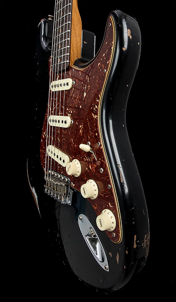 Limited 1960 Roasted Alder Stratocaster Heavy Relic body side