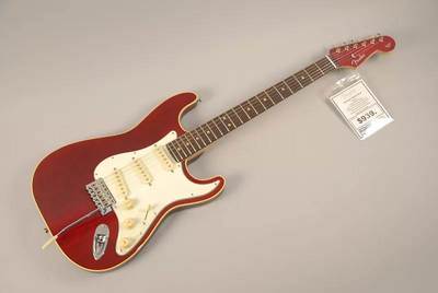 Aerodyne Classic Stratocaster Crimson Red Transparent