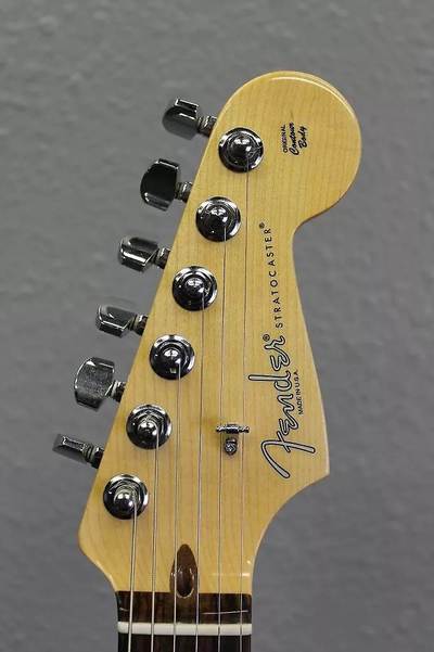 American Standard Stratocaster HSS Headstock front