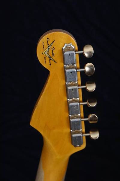 Todd Krause Master Design 1950s Relic Stratocaster headstock back