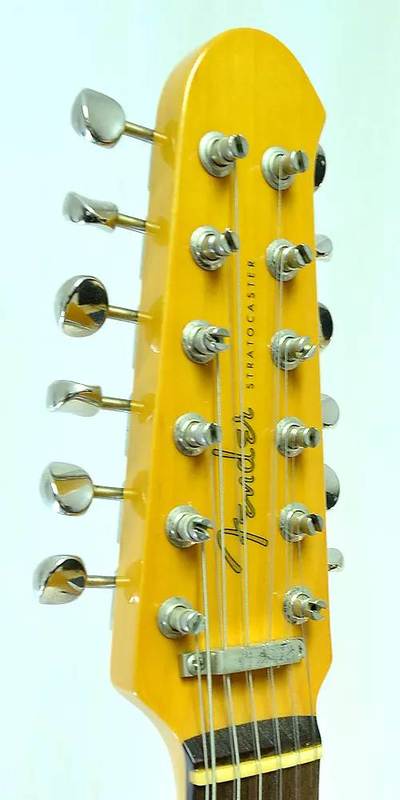 Stratocaster 12-String - Model #3 (MIJ) headstock
