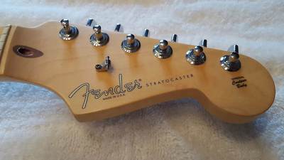 
american strat texas special Headstock front