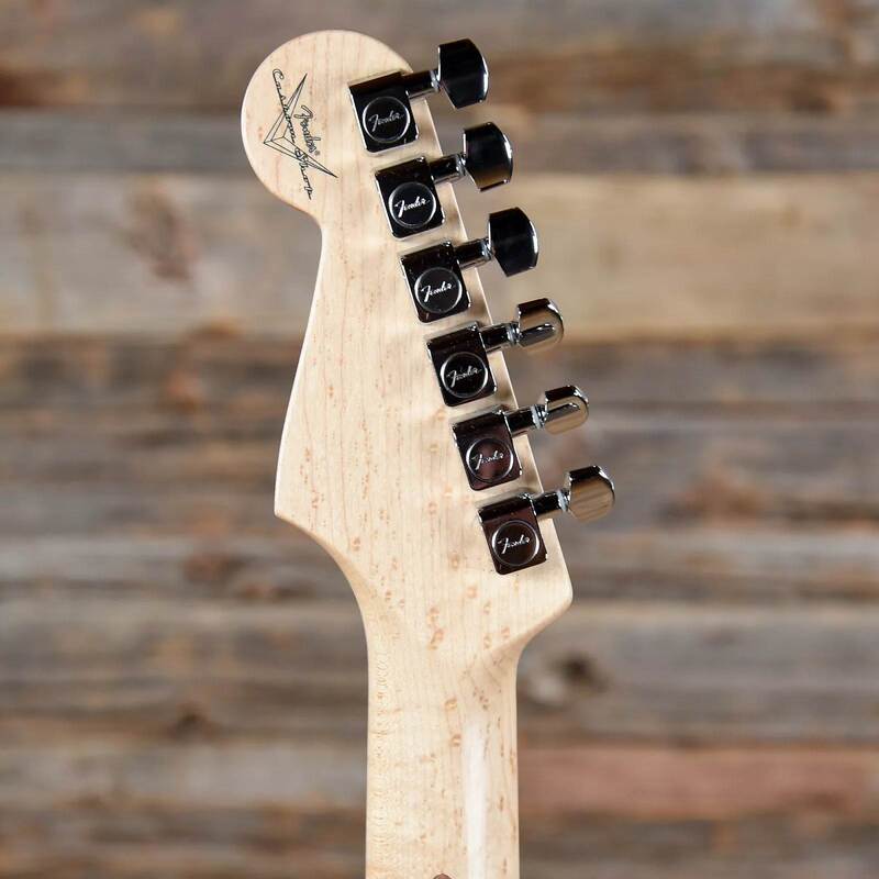 2014 Custom Deluxe Stratocaster headstock back