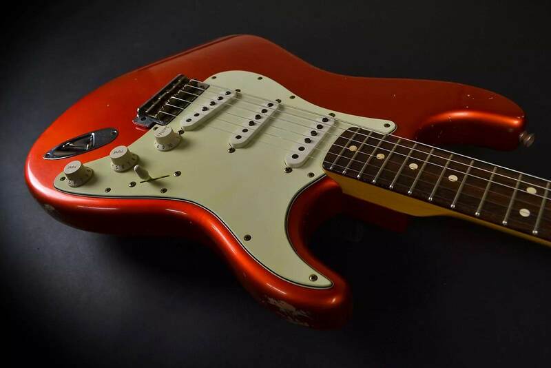 1963 Custom Stratocaster Relic body side