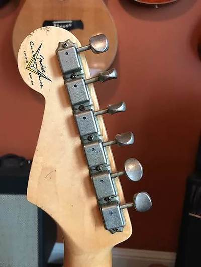 Limited 1964 Stratocaster Relic headstock back